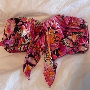 Seafolly butterfly bikini bandeau top